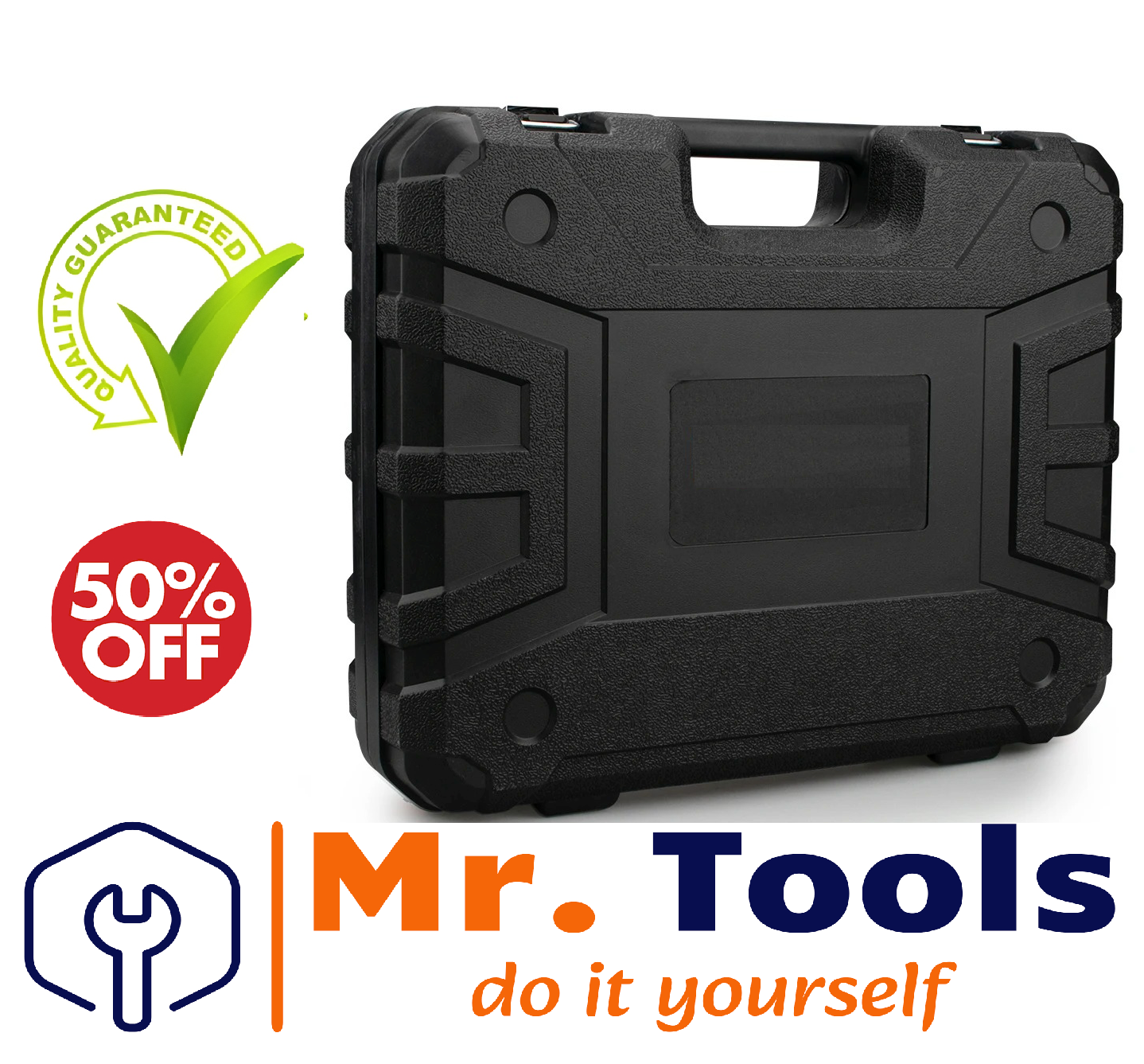 Mr.Tools™ Plastic Toolbox - Mr.Tools